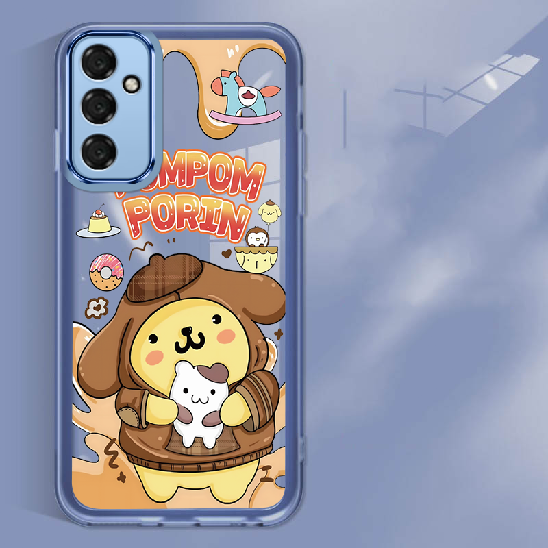 Samsung A17 samsung A07 A17 5G Sanrio Pompompurin Case Solid Case Crystal Clear Cover Cute Casing. 