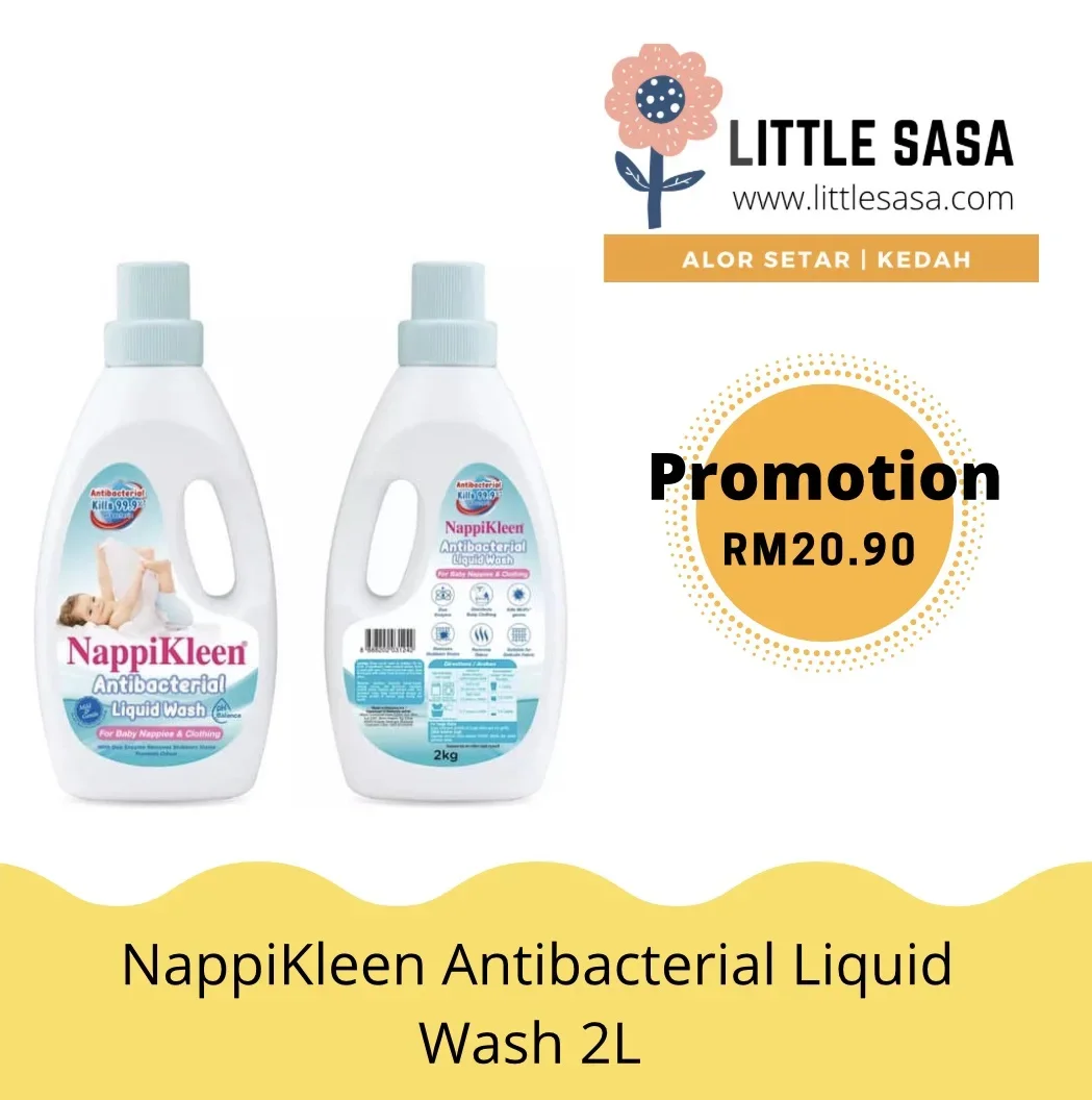 NappiKleen Anti Bacterial Liquid Wash 2L
