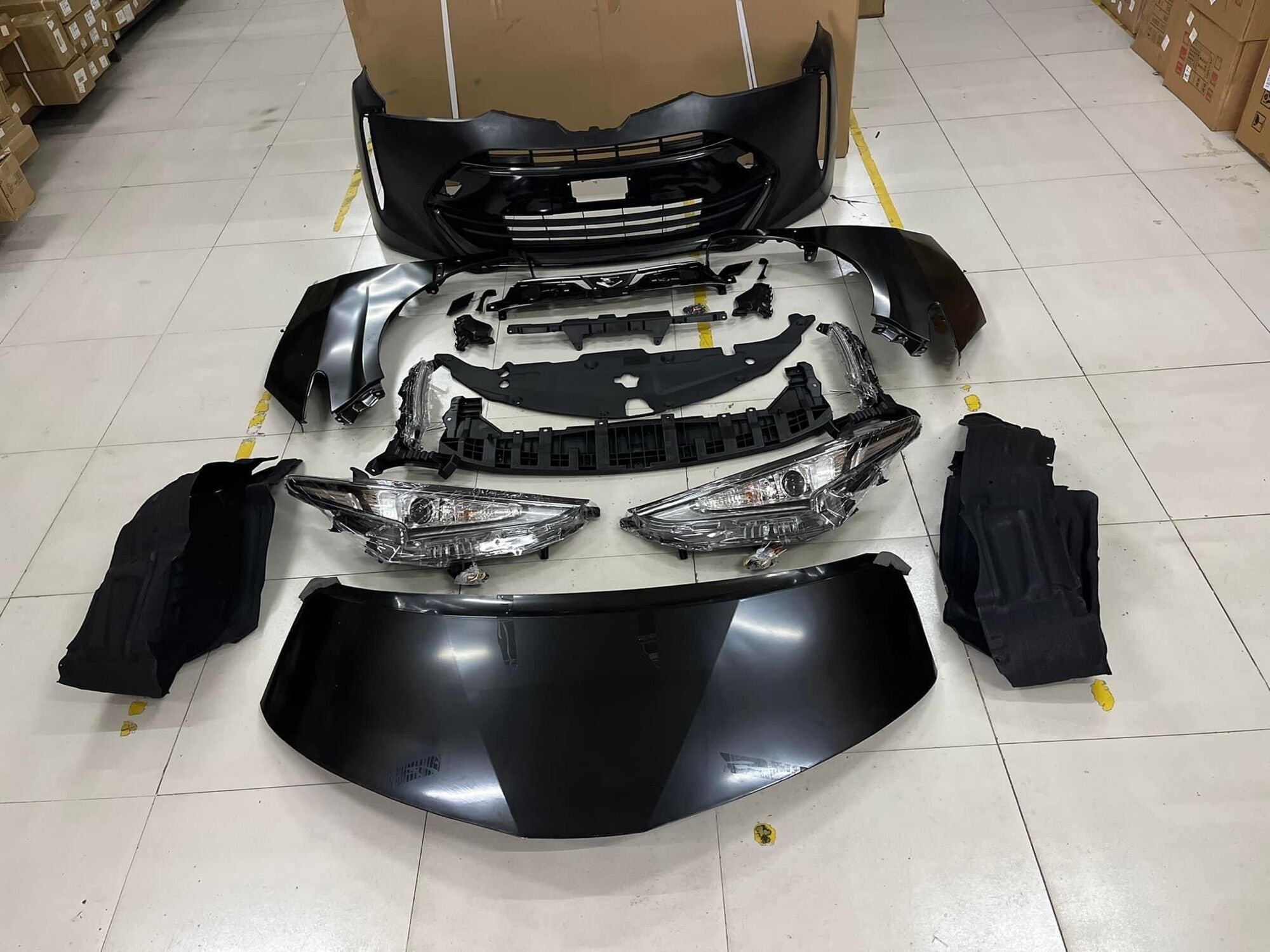 Toyota Estima Acr50 Acr55 2006 2015 Convert 2016 Facelift Bodykit Body 
