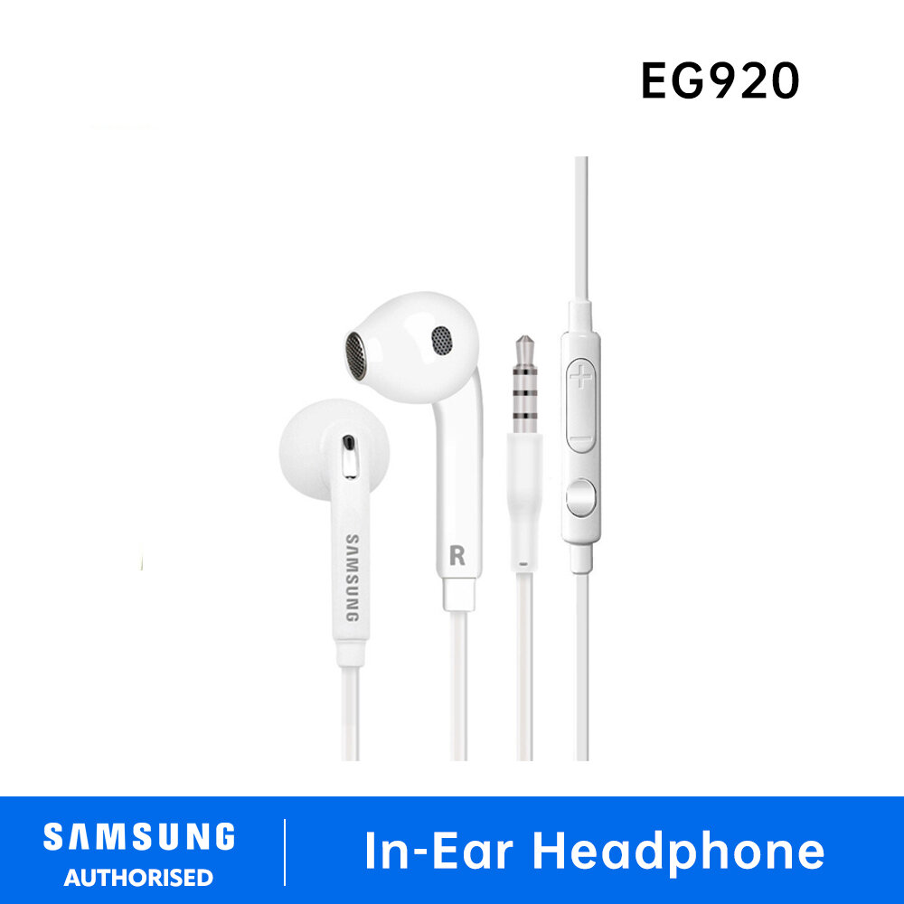 Samsung 3.5mm in-ear earphone EG920 bass headset earphone headphone with microphone / volume for Samsung with Box - Philippines