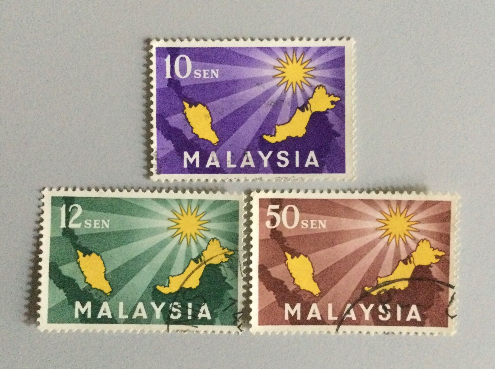 1963 Malaysia Stamps Complete Set MC 16 | Lazada