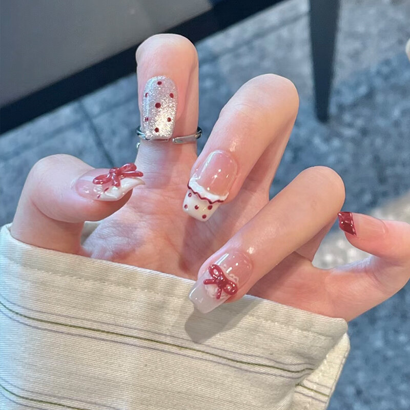 Summer%20New%20Cute%20French%20Polka%20Dot%20Cat%20Eye%20Red%20Bow%20Tie%20Nail%20Art%20Handmade%20Wearing%20False%20Nails%20Removable%20Beauty%20Nail%20Products%20-%20Image%207