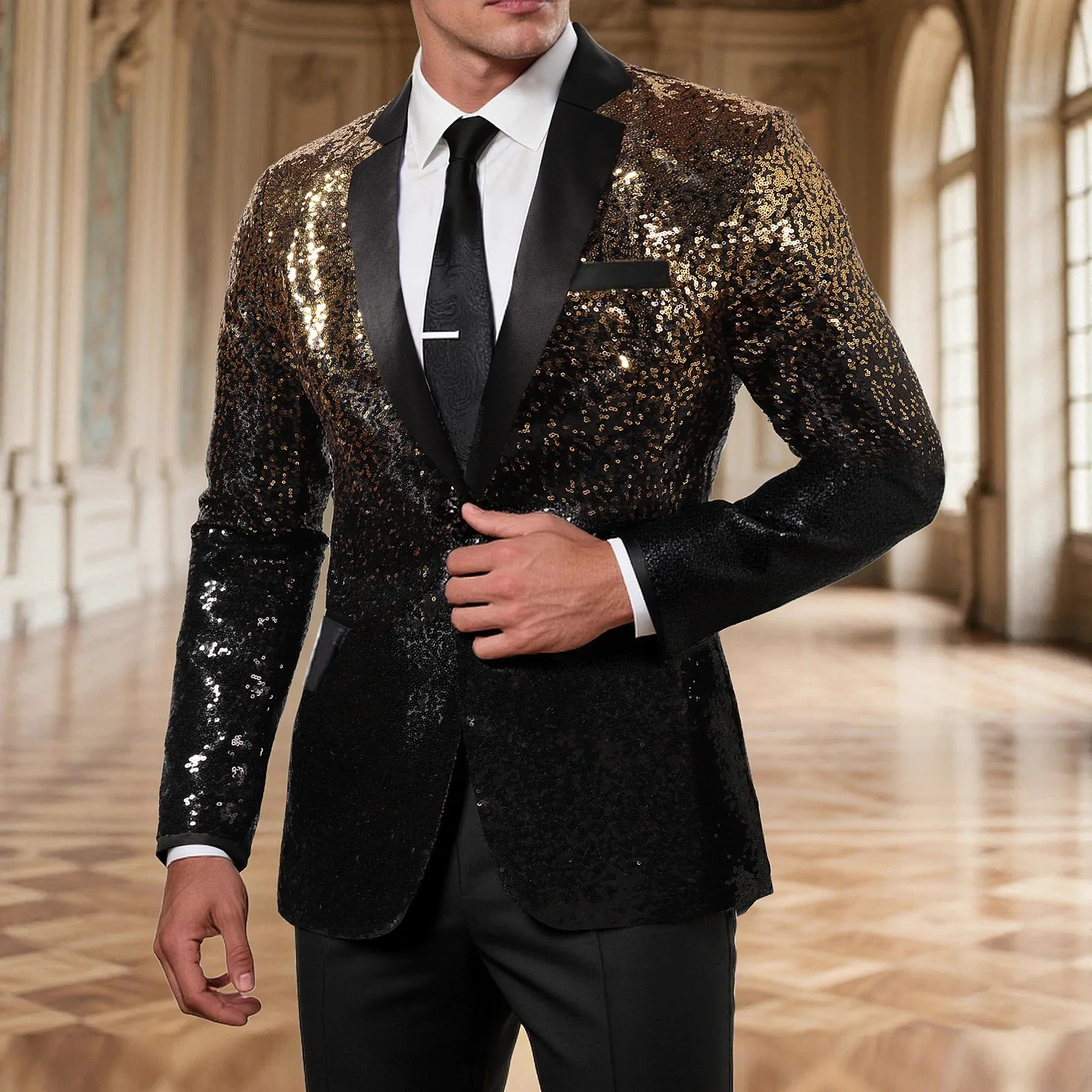 glam and glitter dress for men Plus Size Silver Sequin Strapless Mini Bodycon Cocktail Dress main image 1
