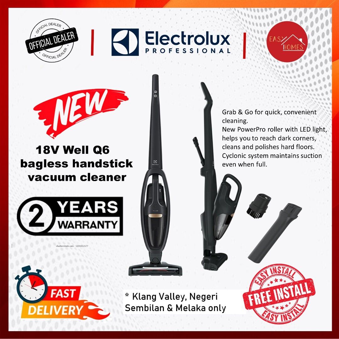 Electrolux Cordless Vacuum Cleaner WQ61-10Gg | Lazada