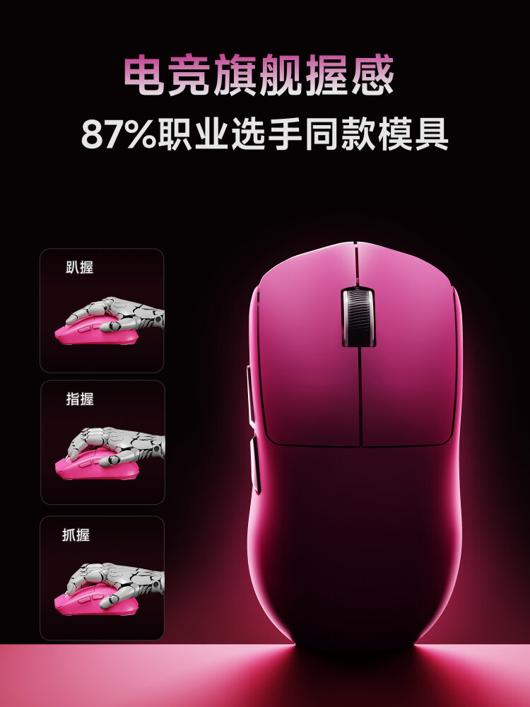 Eweadn X23 Wireless Mouse Office Gaming Lightweight Mobile Computer Macro Three Mode Bluetooth Mouse Optical Resolution 12000dpi. 