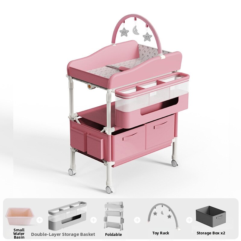 Multifunctional Foldable Infant Care Table Bath