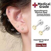 DAISY DREAM | Titanium Ear Studs for Ear Piercing