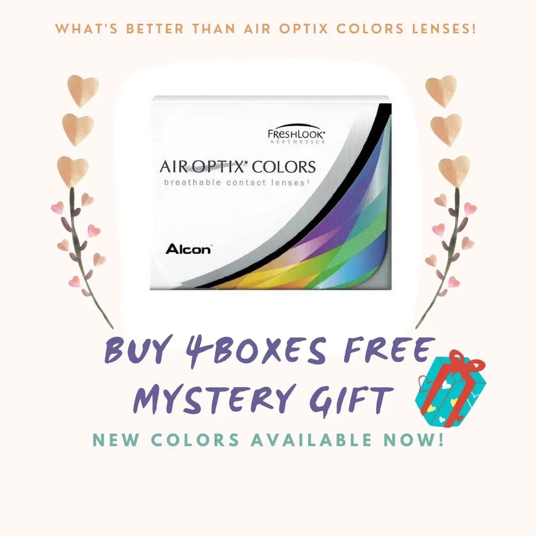 Alcon Air Optix Color Monthly Disposable Color Contact Lenses