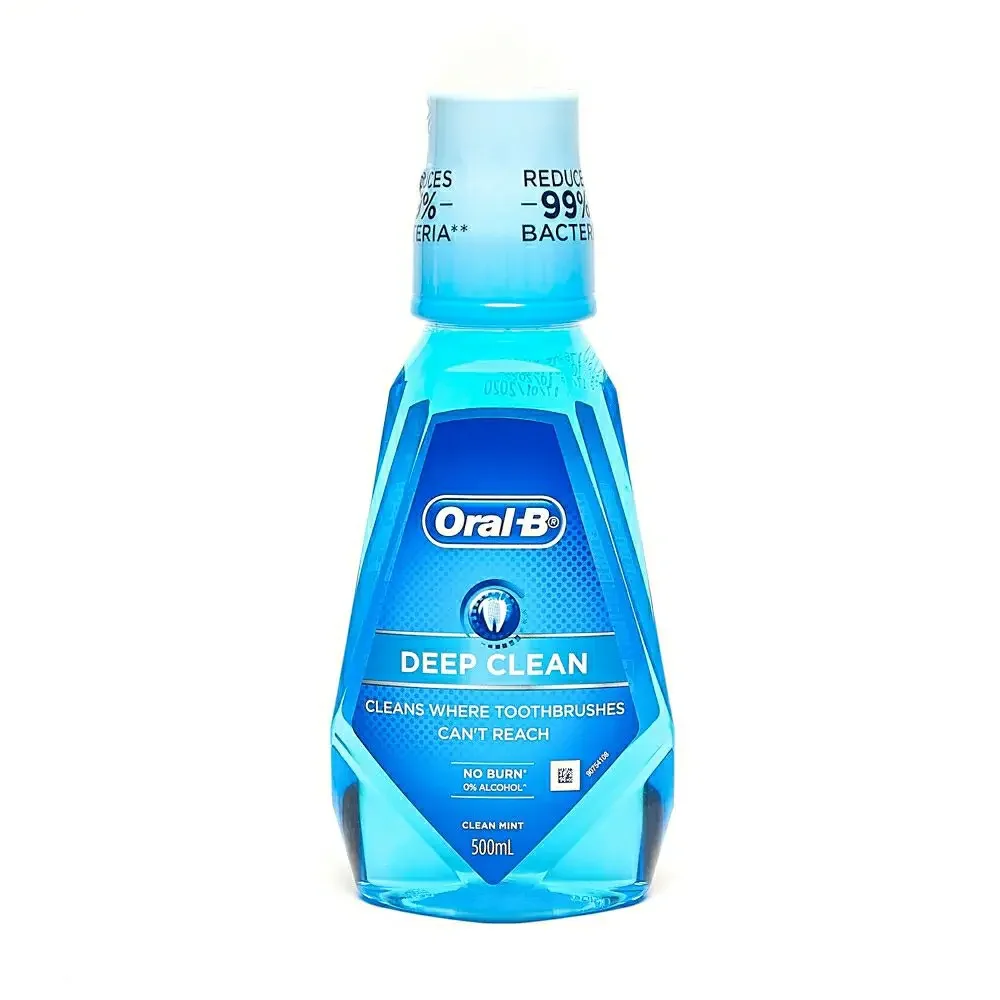 (500ml) Oral B Deep Clean Mouthwash