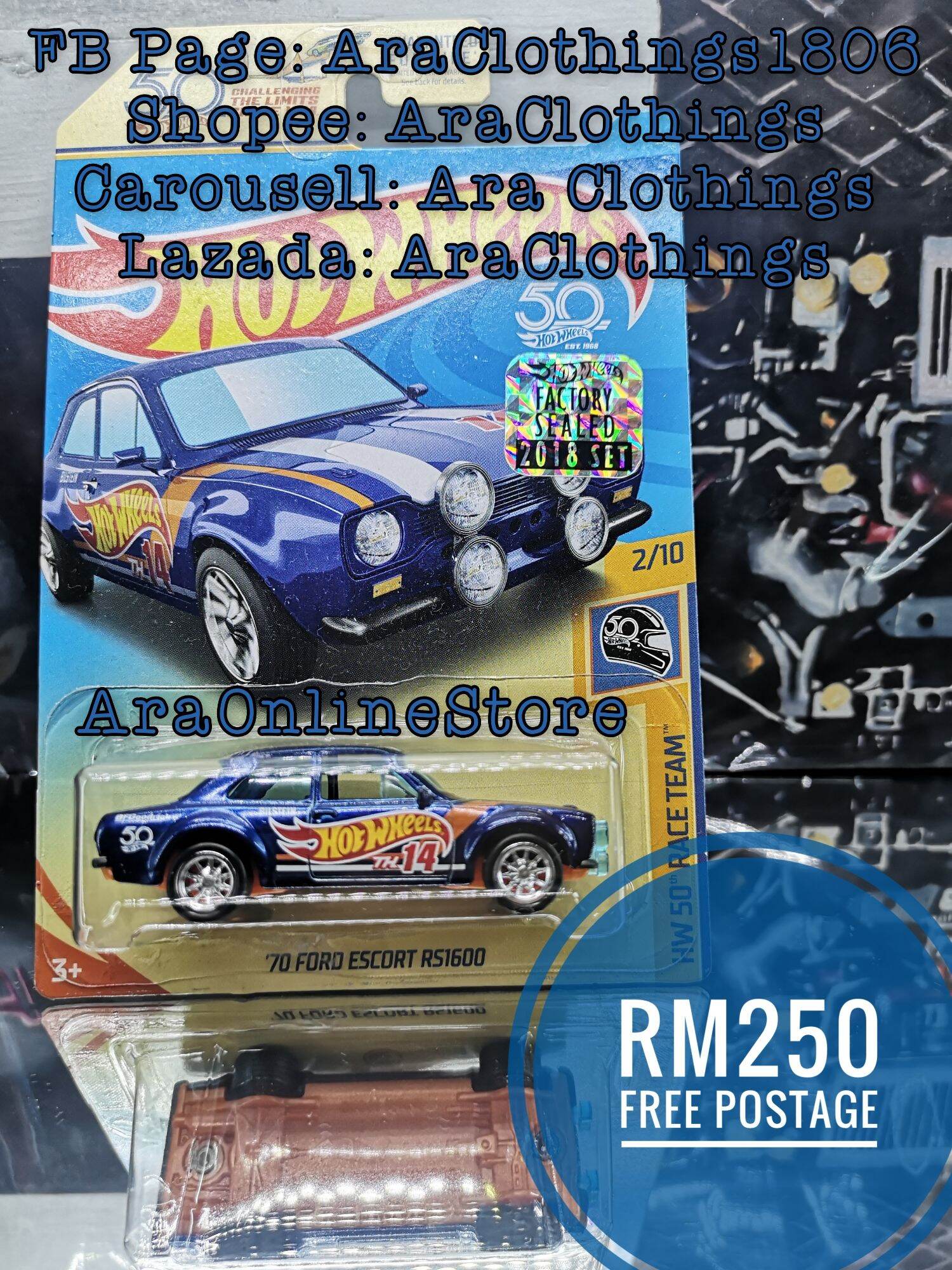 70 ford escort rs1600 clearance hot wheels treasure hunt