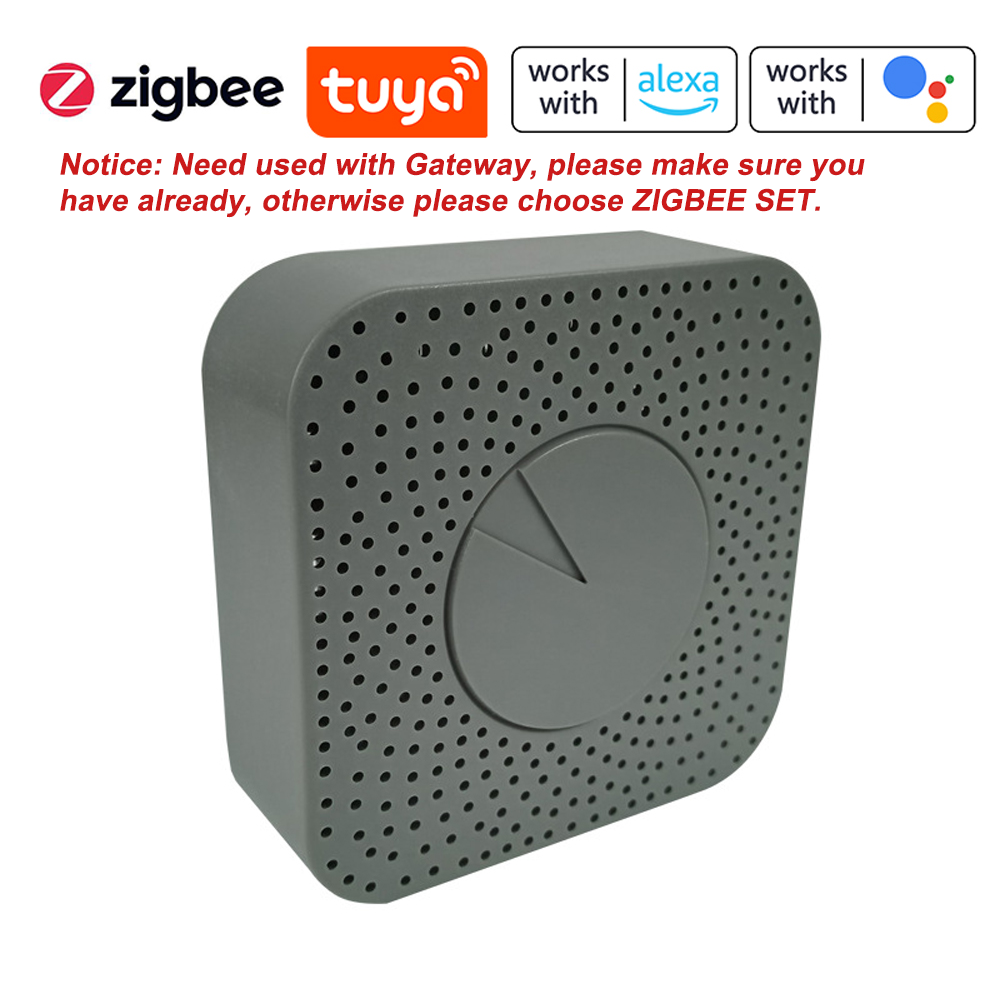 Produktbild von Zigbee Luftqualitätsmonitor 6-in-1 – Misst PM2.5, Formaldehyd, TVOC, CO2, Temperatur & Luftfeuchtigkeit