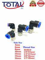 PL Series 4MM 6MM 8MM 10MM 12MM 14MM 16MM Male Elbow Connector Pneumatic Push In Fitting One Touch Fitting