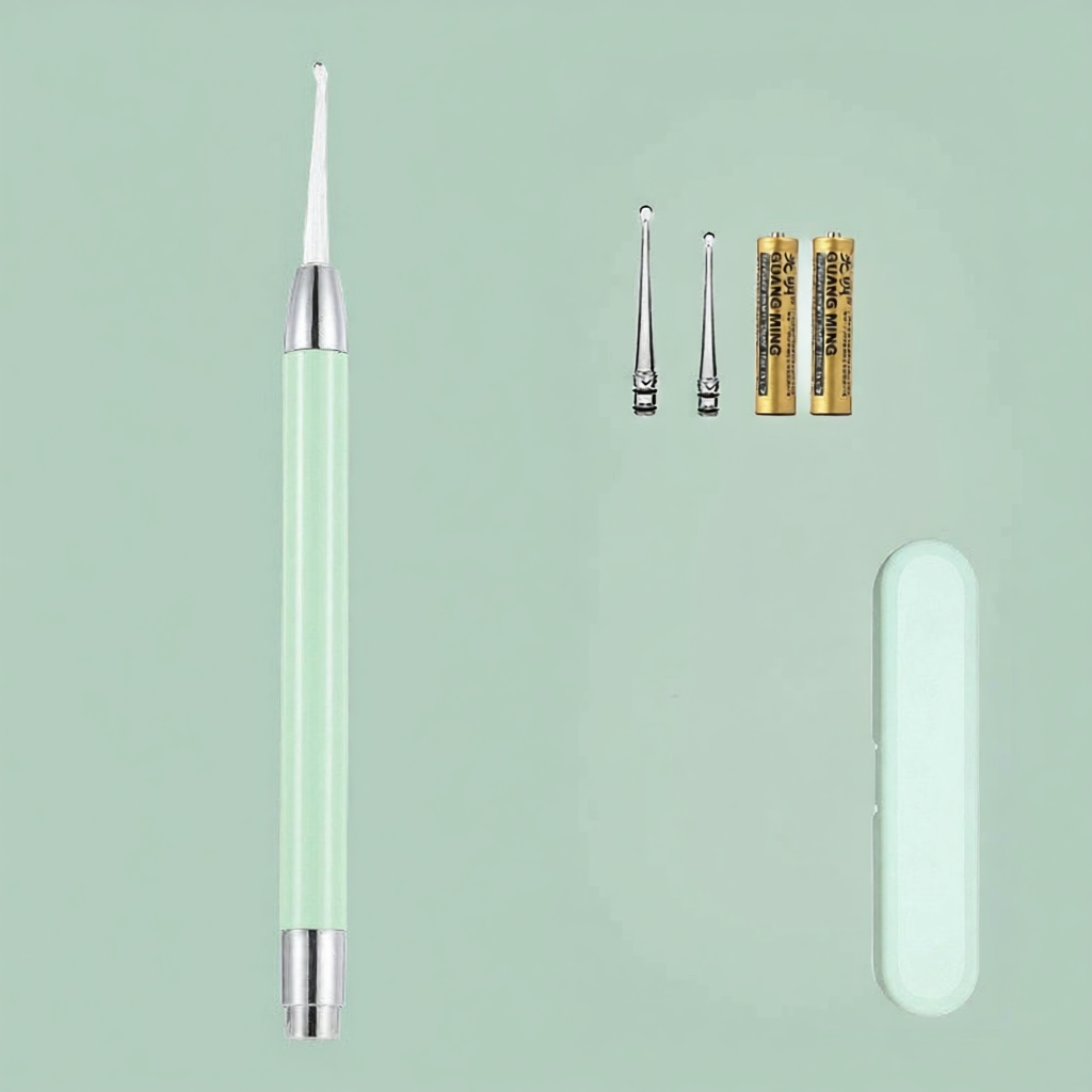 Lighted and Visible Ear Cleaner Set for Children