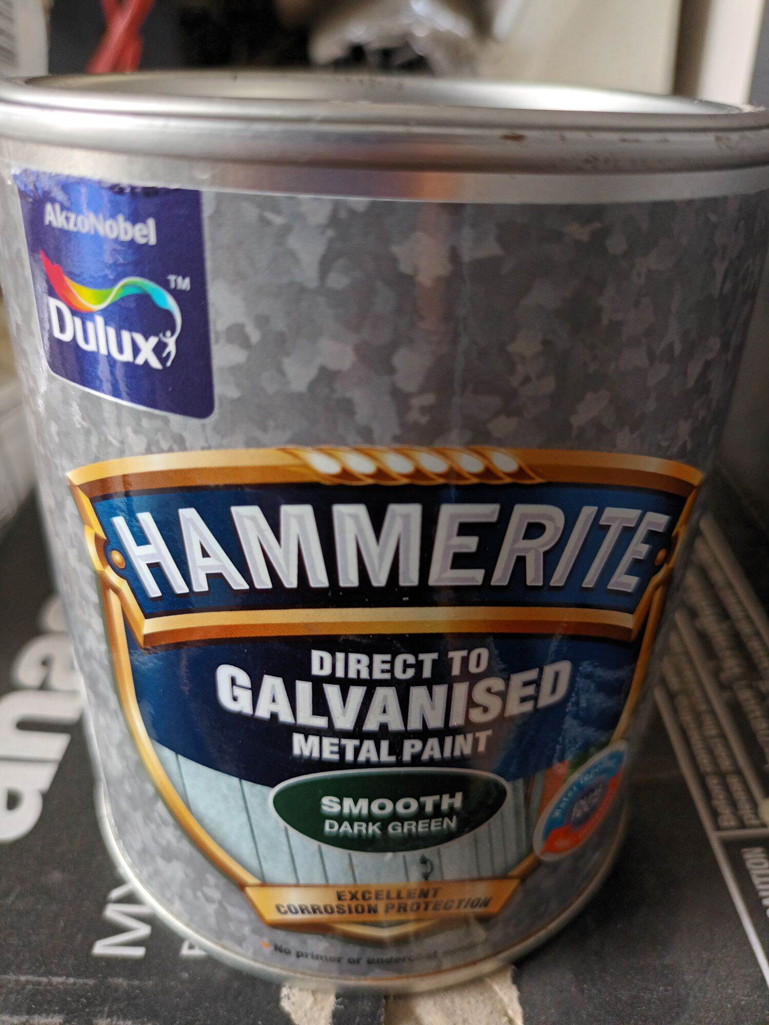 Hammerite Direct To Hammerite On Galvanised Steel Smooth Hammerite