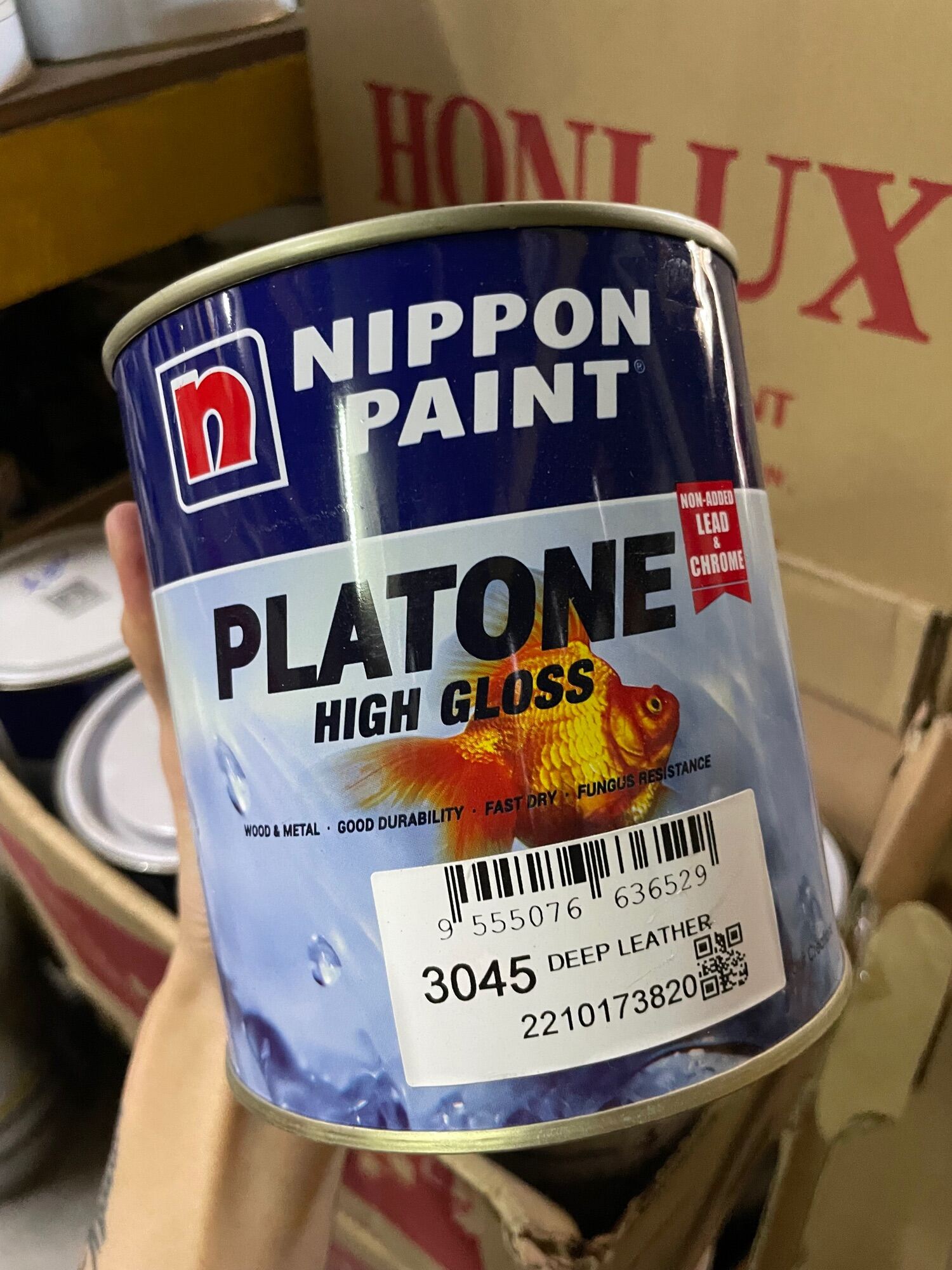 100 Original Nippon Paint Platone High Gloss Wood Metal Oil Based