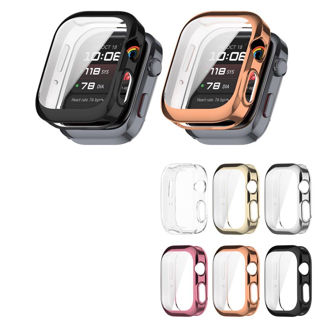 TPU mạ điện trường hợp bìa bảo vệ cho đồng hồ Huawei Watch D2 Đồng hồ thông minh bảo vệ Thanh hãm xung