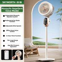 SKYWORTH | Air Circulation Fan Silent Mosquito Repellent Smart Floor Fan