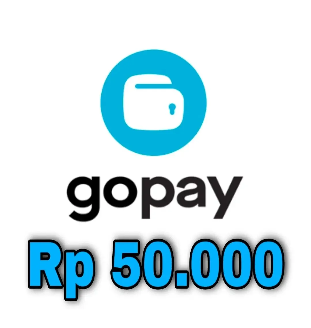 Isi Ulang Saldo Wallet Dompet GOPAY Indonesia Rp 50.000