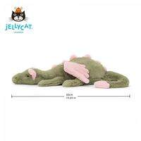 Official Store 5 colors Jellycat Sky Dragon doll Luxurious plush security Animal for soothing baby Couple gift toys