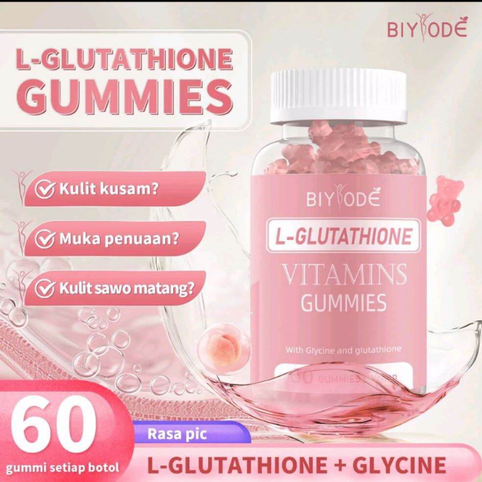 gummi glutathione L-Glutathione Skin Whitening Pills 13 in 1 Gummy Bears Biotin Vitamin Collagen Gummy Your gummy pick says a