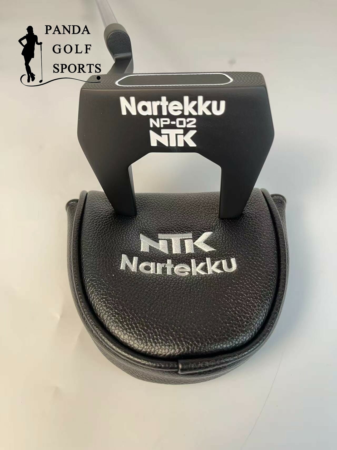 NTK nartekku NP-02 Golf Putter tay trái Putter 34 inch trục Putter thanh thép đầu 370gram