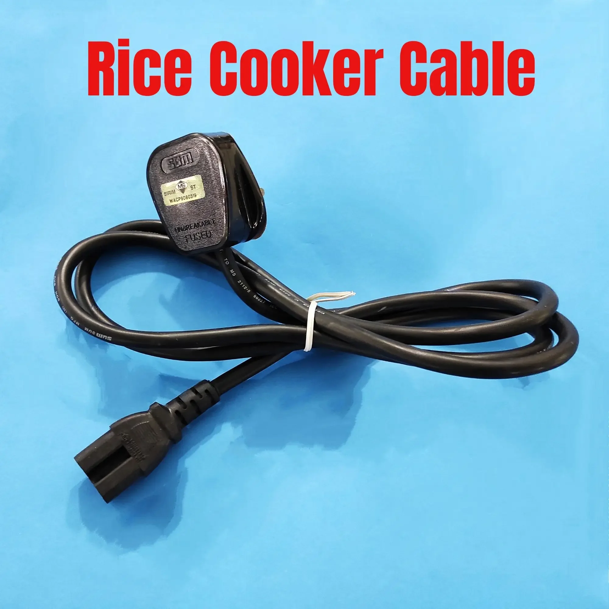 1 Biji Rice Cooker Cable rice cooker plug wayar periuk nasi