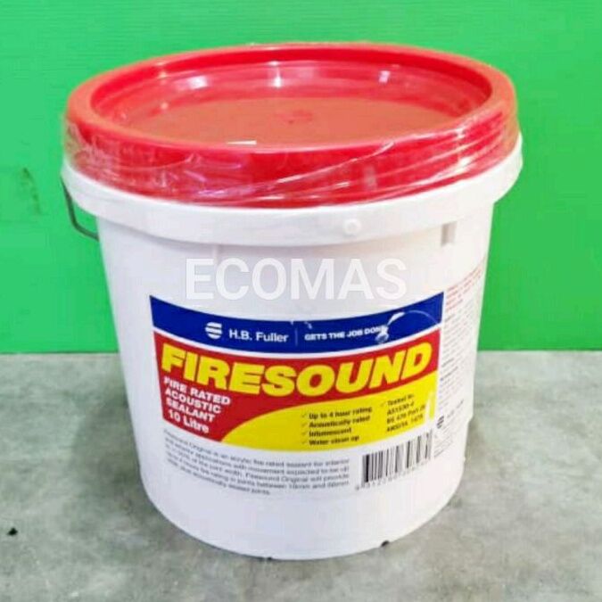 HB FULLER FIRESOUND (10L & 5L Repacked) 4Hour Fire Rated And Acoustic ...