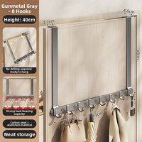 WEIMEIYUAN | Door Hanging Rack No Installation Over the Door Clothes Organizer