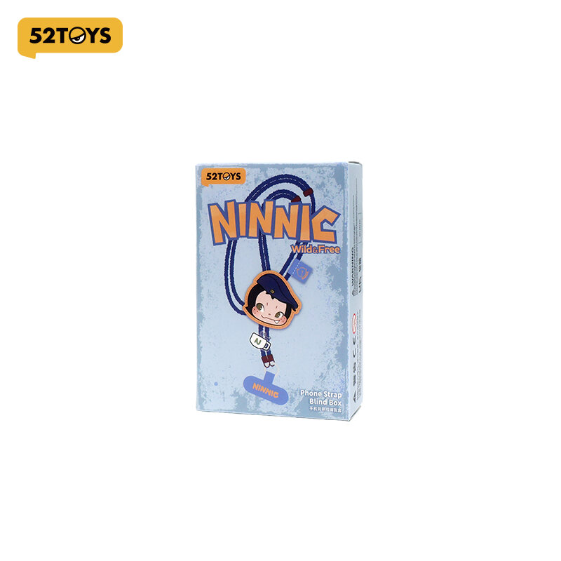 【Available On October 29th 08:30】52TOYS NINNIC Wild & Free Phone Strap Blind Box Merch
