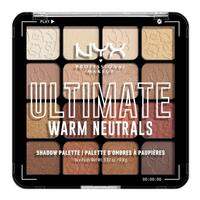NYX Ultimate 16 Colors Eye Shadow Palette #Warm Neturals