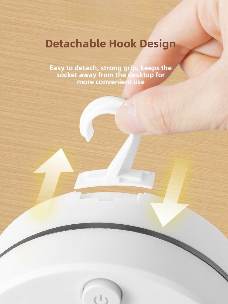Multi-Functional Night Light with USB And Cord Storage Home Use Bedside Lamp Socket Combination Portable Extension Board. 