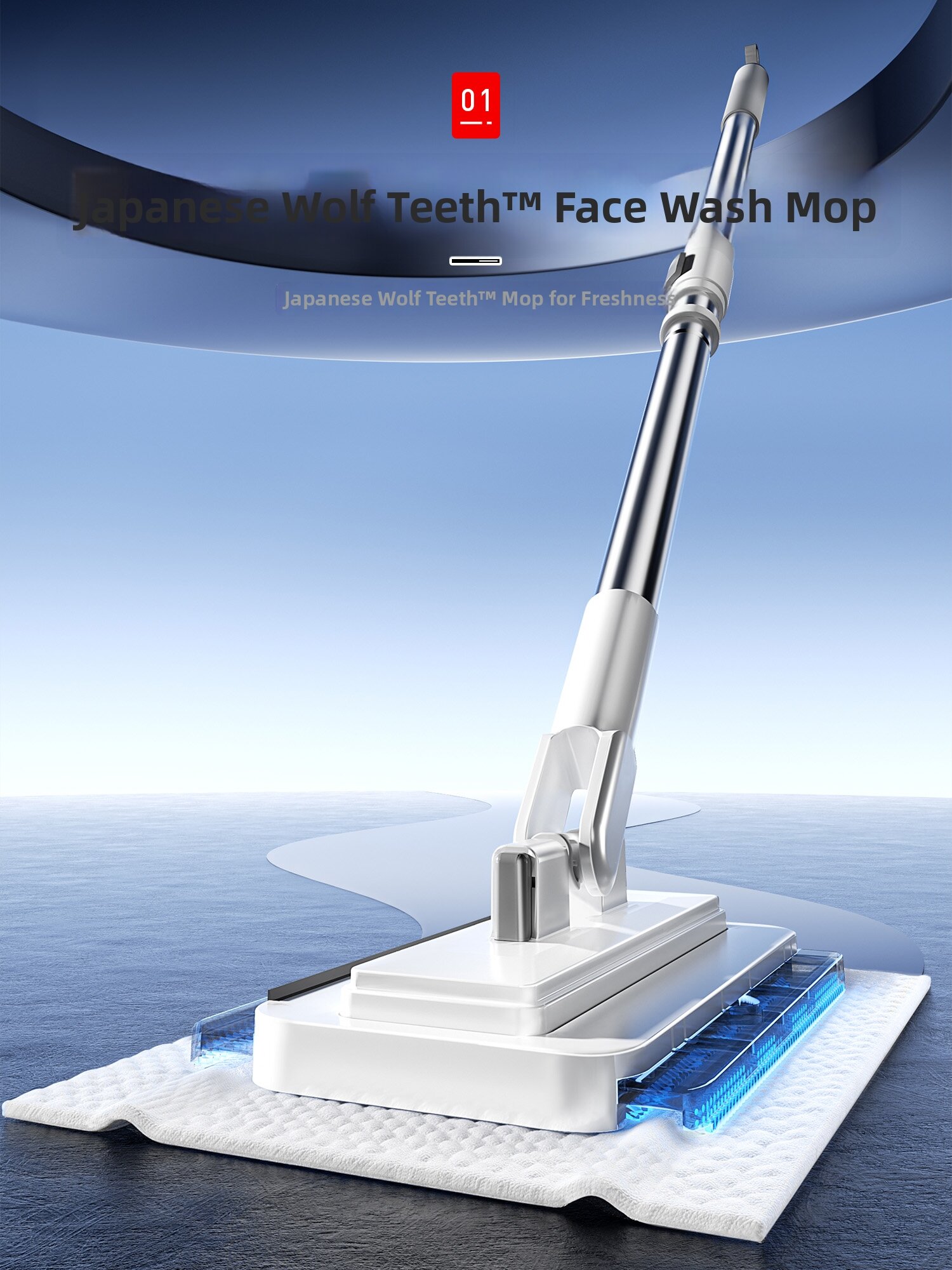 ZHIFAN | Static Electric Dust Removal Floor Mop Harga  44 Ringgit*Penghantaran Percuma