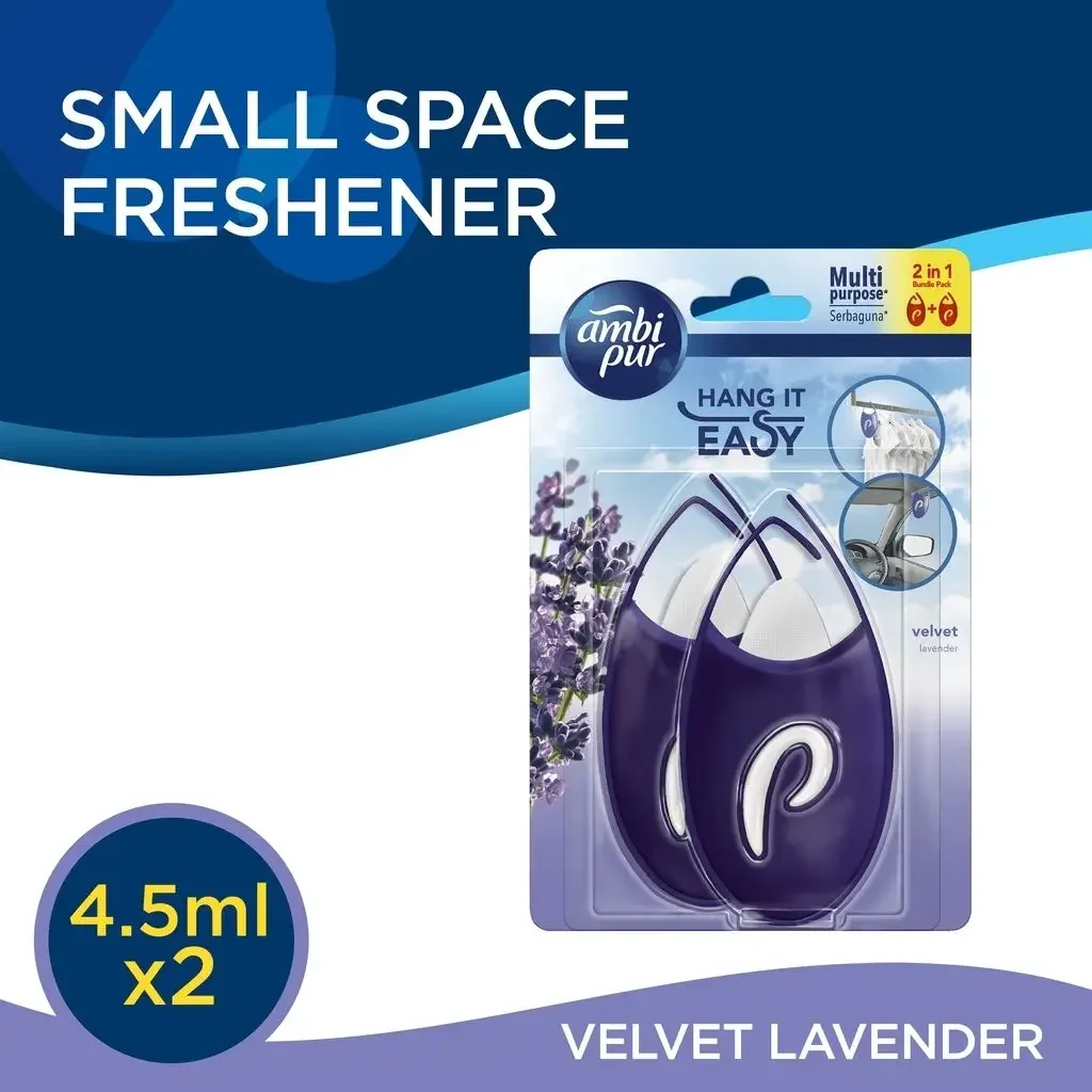 Ambi Pur Mini Fresh Small Space Freshener (4.5 ml x 2 Pcs) ~ Ship out within 24 hours