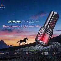 Fenix LR35R pro High Brightness LED Flashlight Mechanical Dial Switch Outdoor 10000 Lumens Torch Light Waterproof Aluminum Alloy