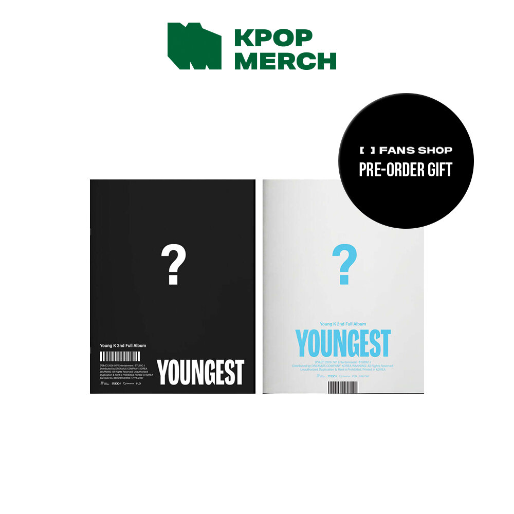 [ +JYP GIFT ] DAY6 YOUNG K - 2nd Full Album [ YOUNGEST ] PHOTOBOOK ver ราคา 903 บาท*ส่งฟรี