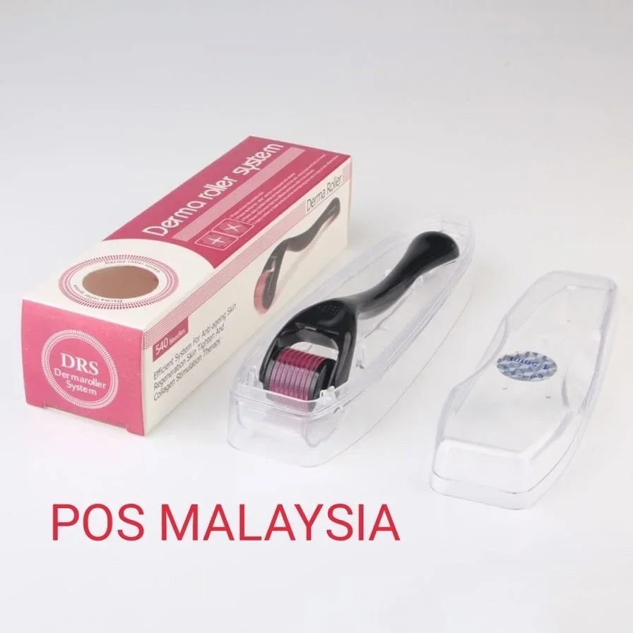 [Ready Stock]0.25-2mm 540 Microneedle roller Micro Needle Derma Roller Dermaroller Therapy Skin
