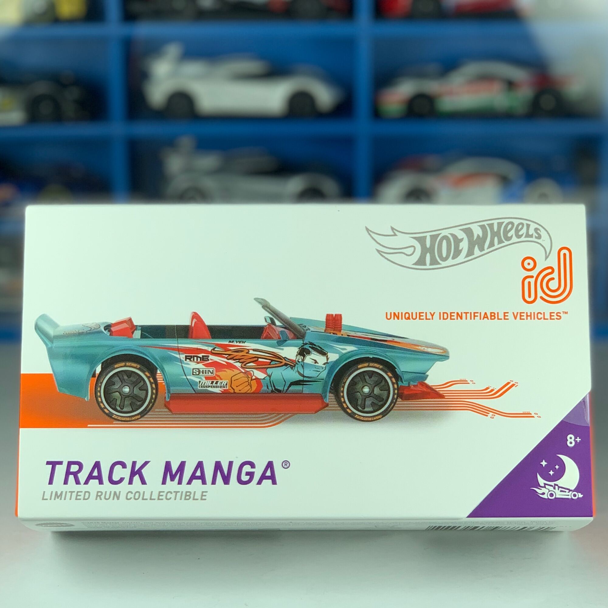 track manga hot wheels id