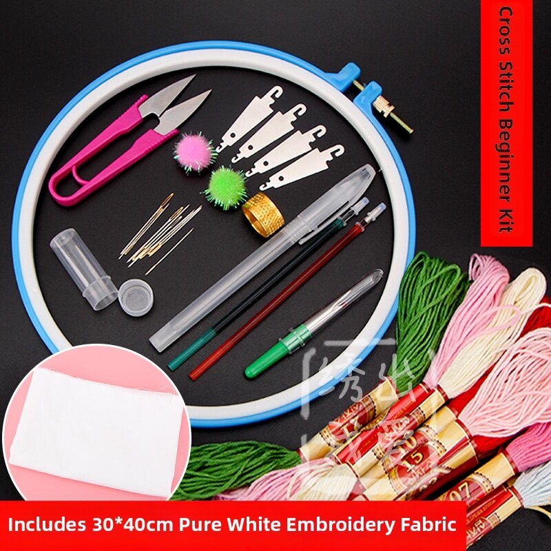 DIKALI | Beginner Cross Stitch Kit Full Set
