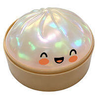Hot Pha Lê Hấp Bun Căng Thẳng Relief Trang Trí hình dạng thực phẩm Đàn hồi Chậm Squishy Fidget Trang Trí Home & Phòng Bức Tượng Nhỏ Vui Vẻ Quà Tặng