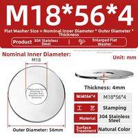 TIANZHUOJINSHU | 304 Stainless Steel Large Flat Washer