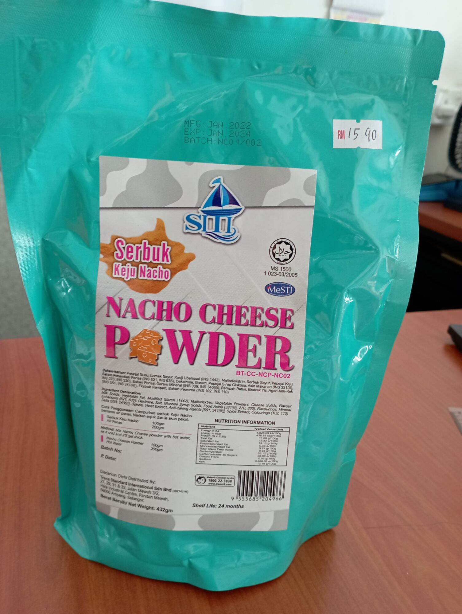 NACHO CHEESE POWDER 432GM EXPJAN 2024 Lazada