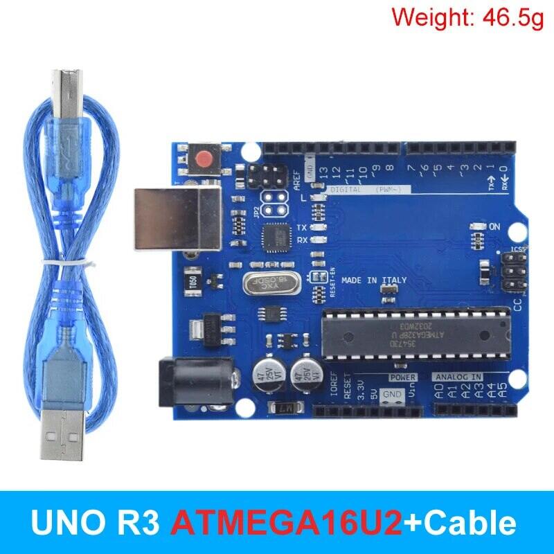 UNO R3 Official Box ATMEGA16U2 / UNO+WiFi R3 Original ATMEGA328P Chip ...
