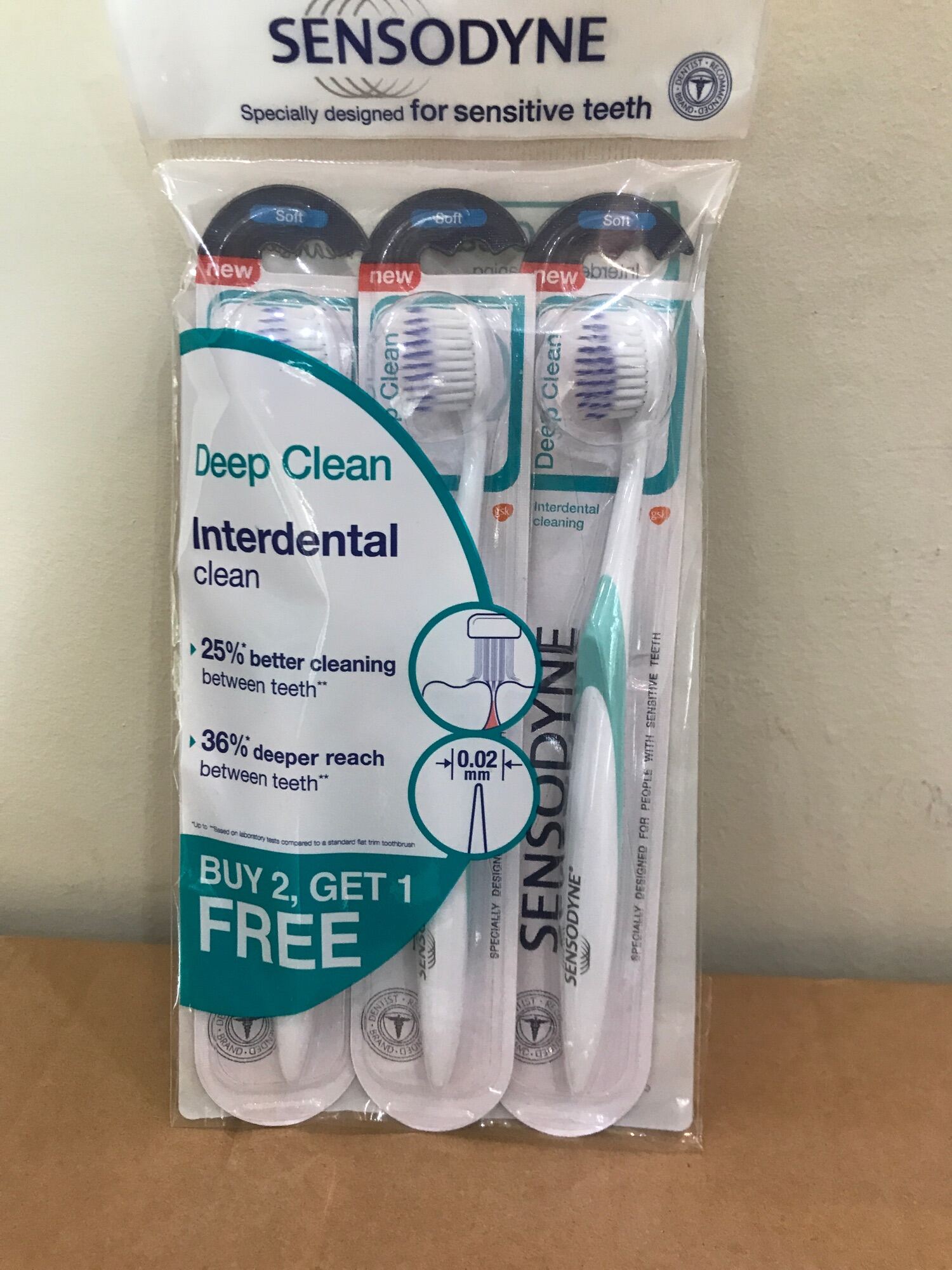 sensodyne interdental brush