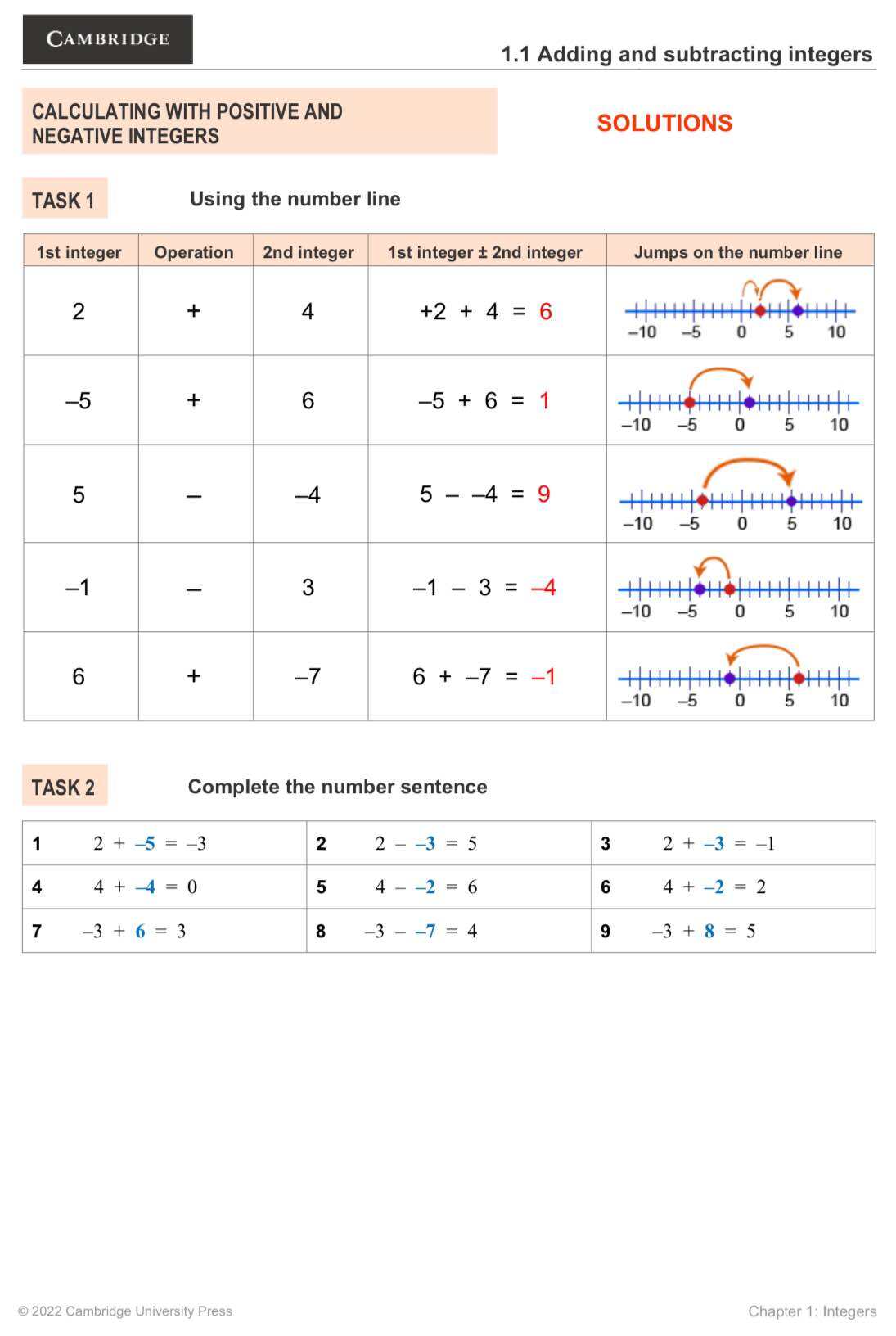 Year 7 Math Cambridge Lower Secondary Topical Worksheets with Answers | Hardcopy | Year 7 Checkpoint Preparation Revision. 