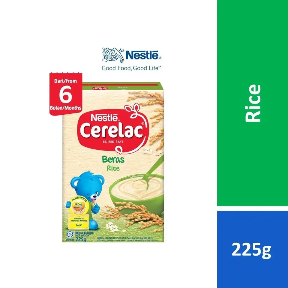 Nestle Cerelac Infant Cereals Rice (200g)