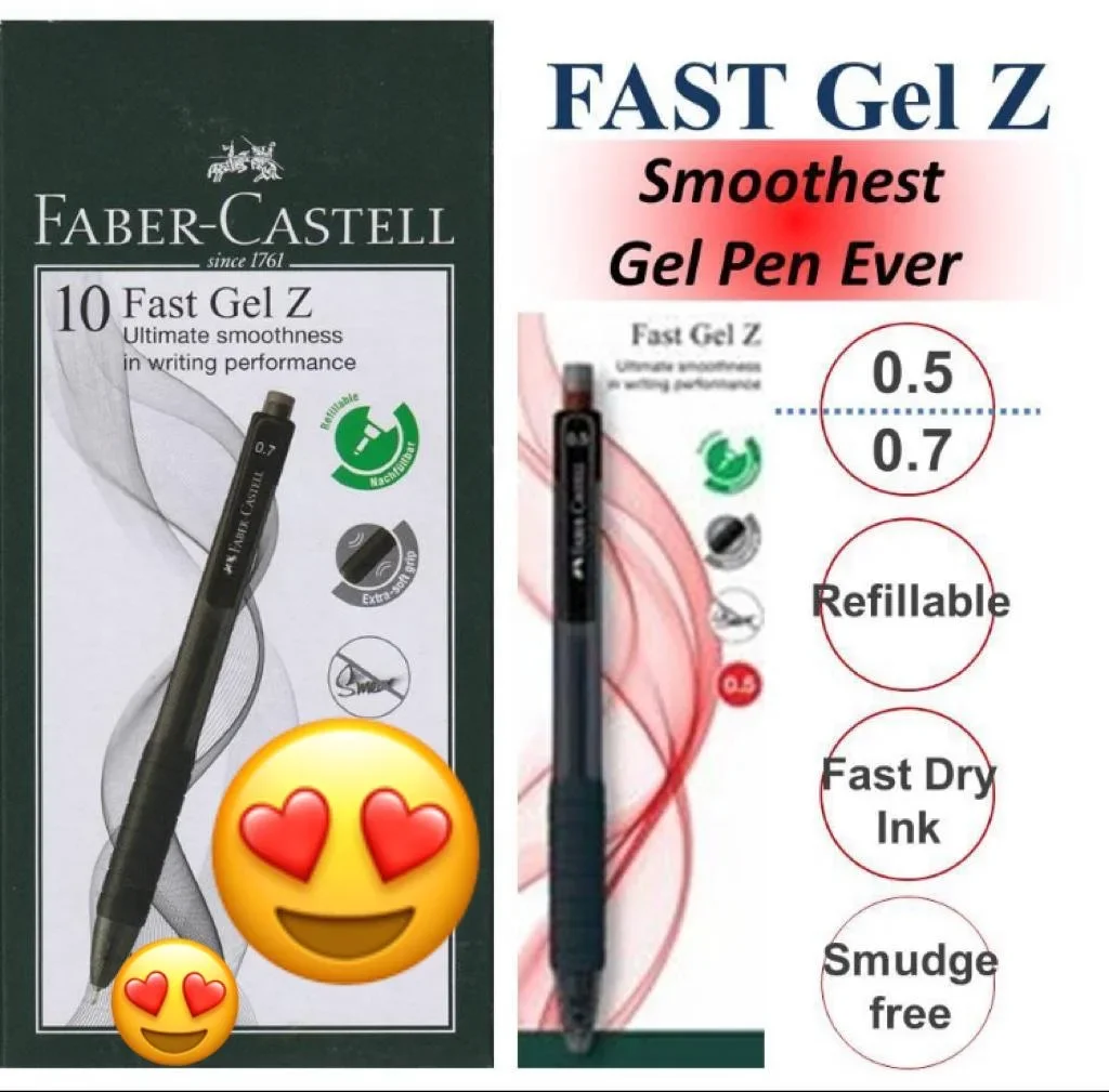 Faber-Castell Fast Gel Z - 🔥🔥🔥pack of 1