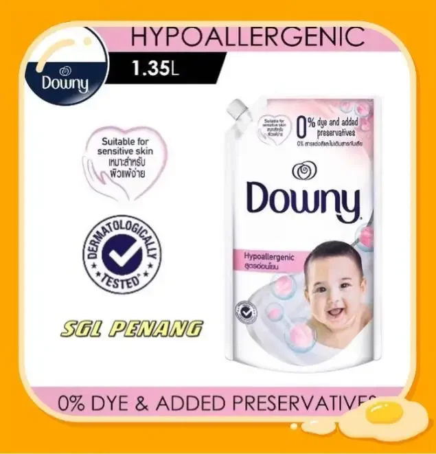 Downy Baby Hypoallergenic Gentle Concentrate Fabric Conditioner Refill (1.35L)
