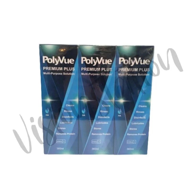 PolyVue Premium Plus Multi Purpose Solution 360ml x 3