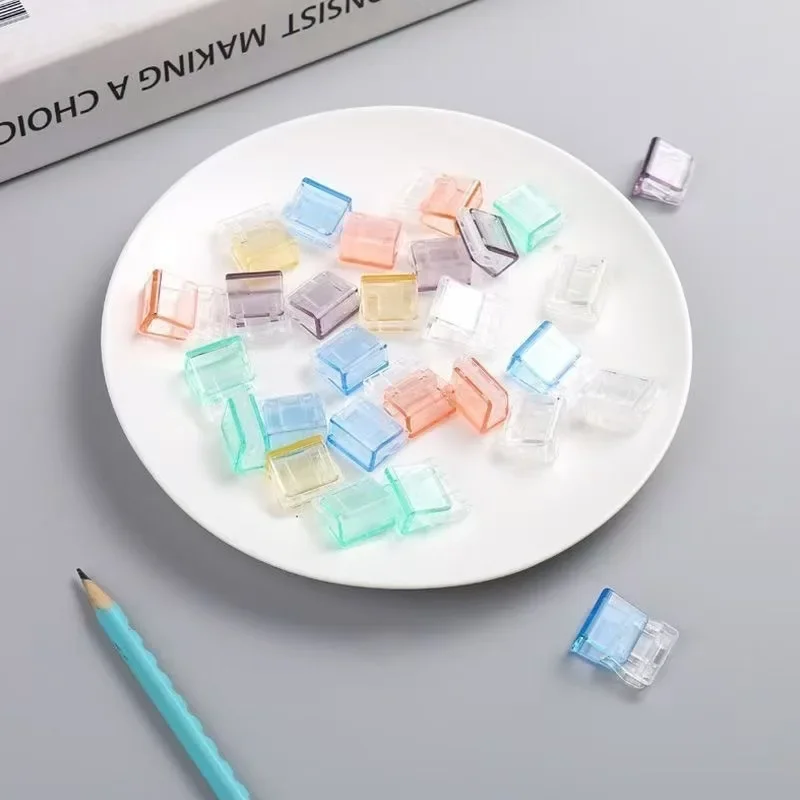 50PCS Sewing Clips Colorful Clips Multipurpose Plastic Craft Crocheting Knitting Safety Clothing Clips Color Binding Clips Paper
