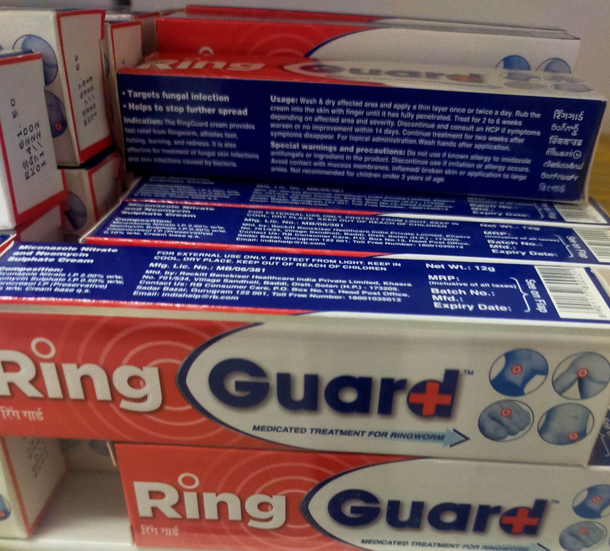 Itch Guard Cream with Cooling Menthol Pengawal Gatal dengan Mentol Penyejuk Ring  Guard Cream | Lazada